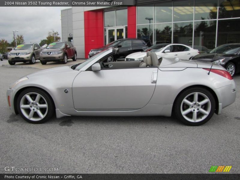 Chrome Silver Metallic / Frost 2004 Nissan 350Z Touring Roadster