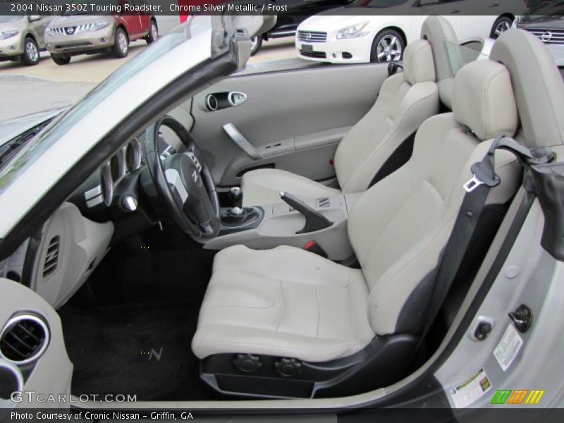 Chrome Silver Metallic / Frost 2004 Nissan 350Z Touring Roadster