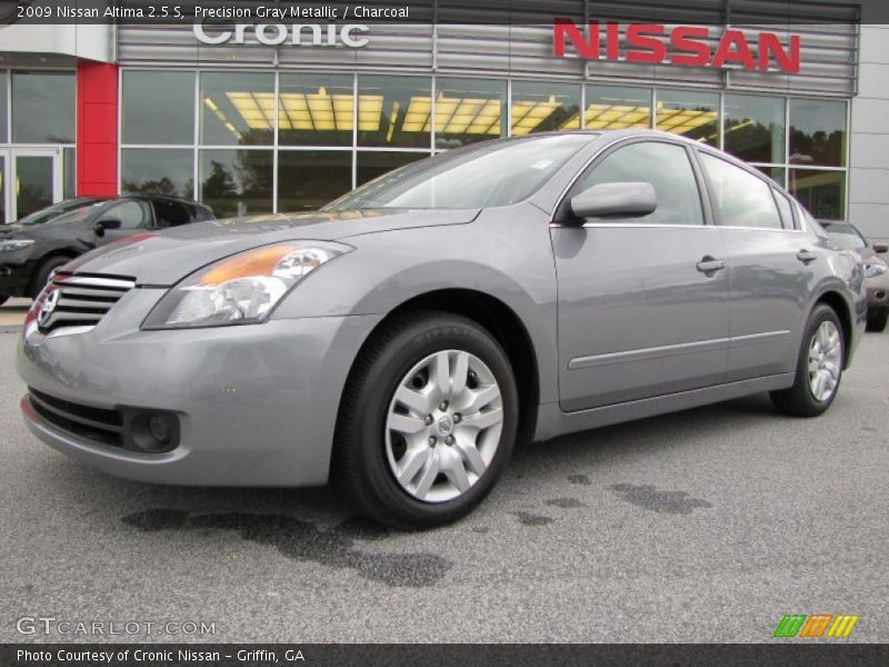 Precision Gray Metallic / Charcoal 2009 Nissan Altima 2.5 S