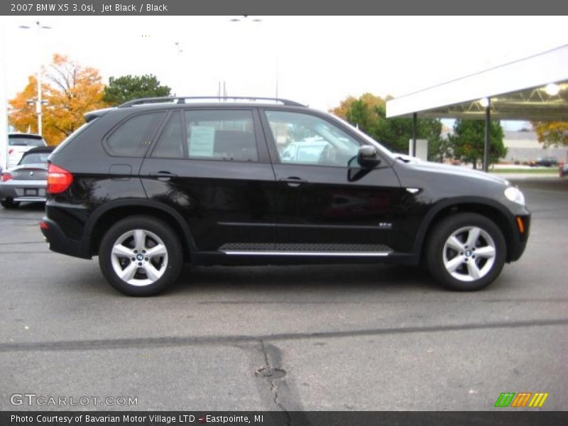 Jet Black / Black 2007 BMW X5 3.0si