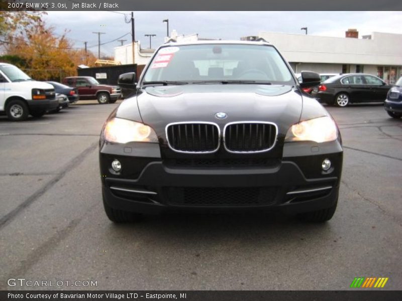 Jet Black / Black 2007 BMW X5 3.0si