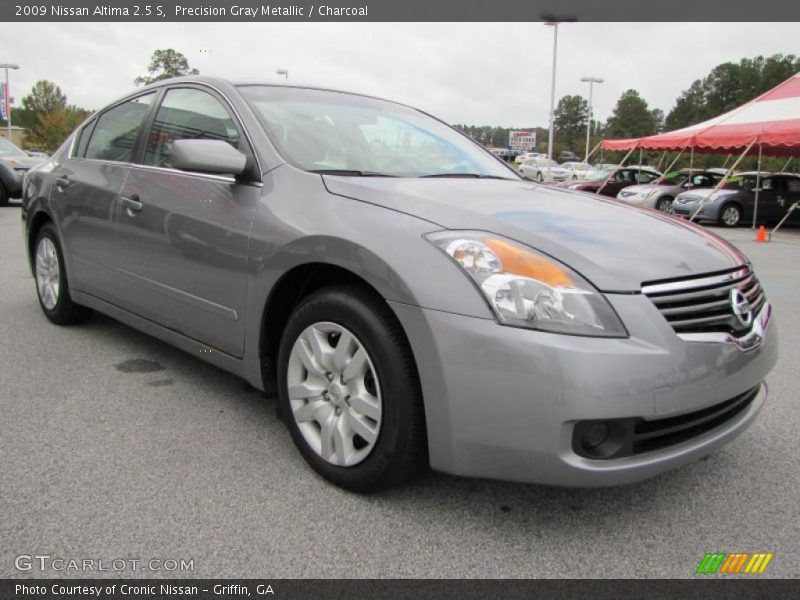 Precision Gray Metallic / Charcoal 2009 Nissan Altima 2.5 S