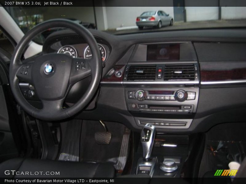 Jet Black / Black 2007 BMW X5 3.0si