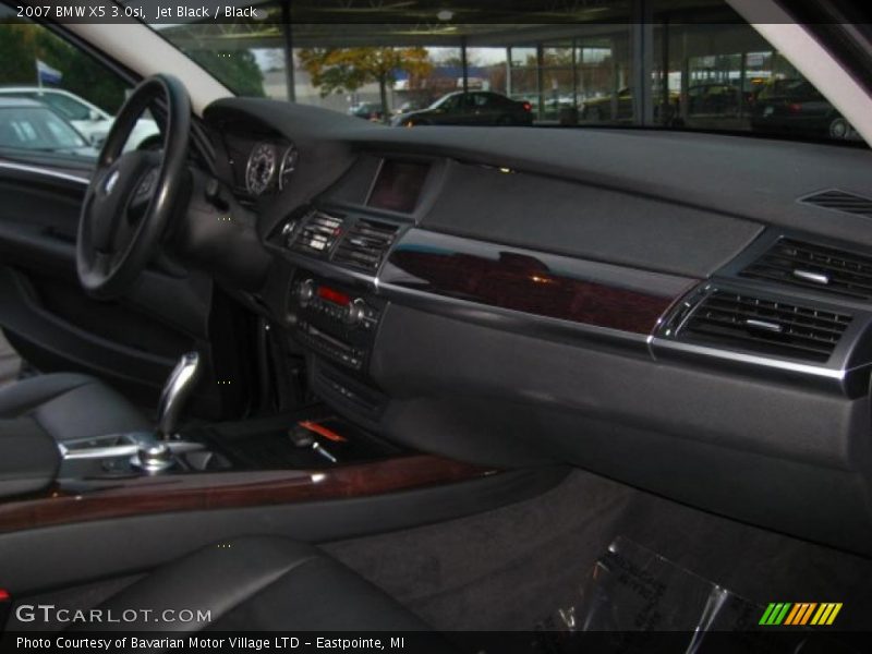 Jet Black / Black 2007 BMW X5 3.0si