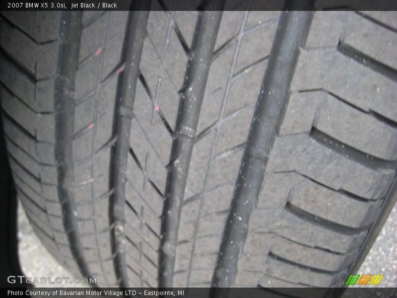 Jet Black / Black 2007 BMW X5 3.0si