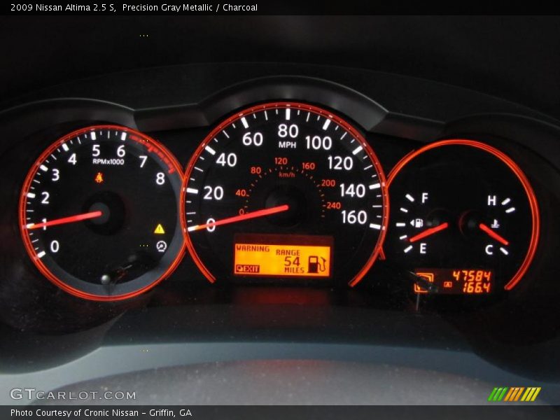 Precision Gray Metallic / Charcoal 2009 Nissan Altima 2.5 S