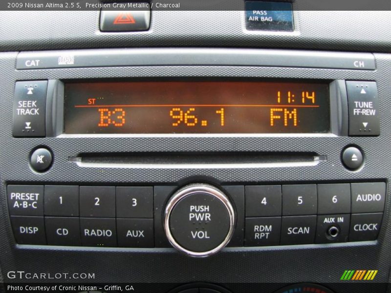 Precision Gray Metallic / Charcoal 2009 Nissan Altima 2.5 S