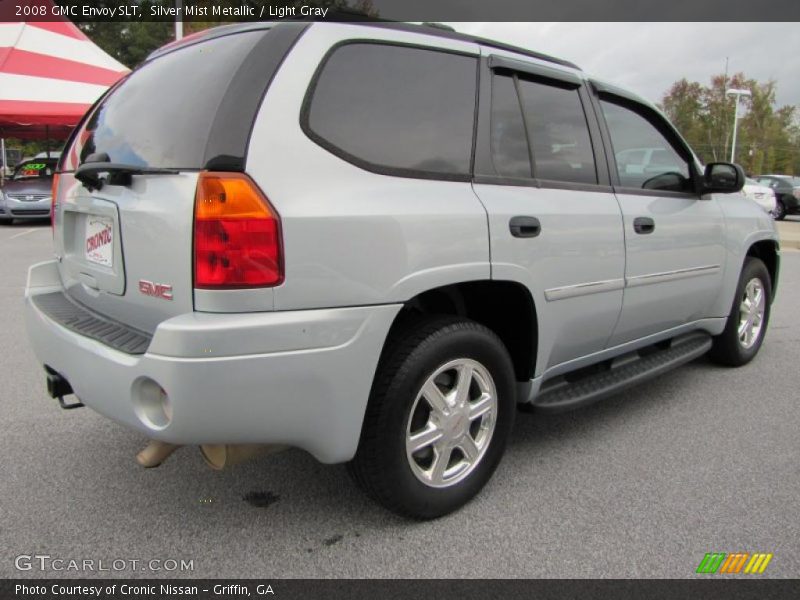 Silver Mist Metallic / Light Gray 2008 GMC Envoy SLT