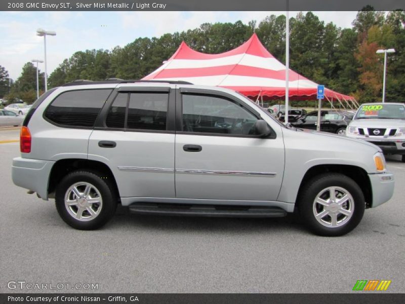 Silver Mist Metallic / Light Gray 2008 GMC Envoy SLT