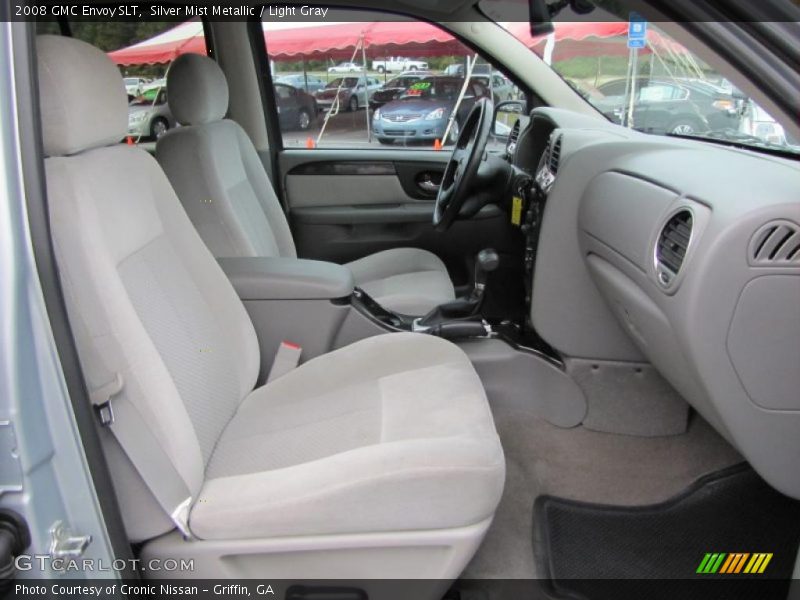 Silver Mist Metallic / Light Gray 2008 GMC Envoy SLT