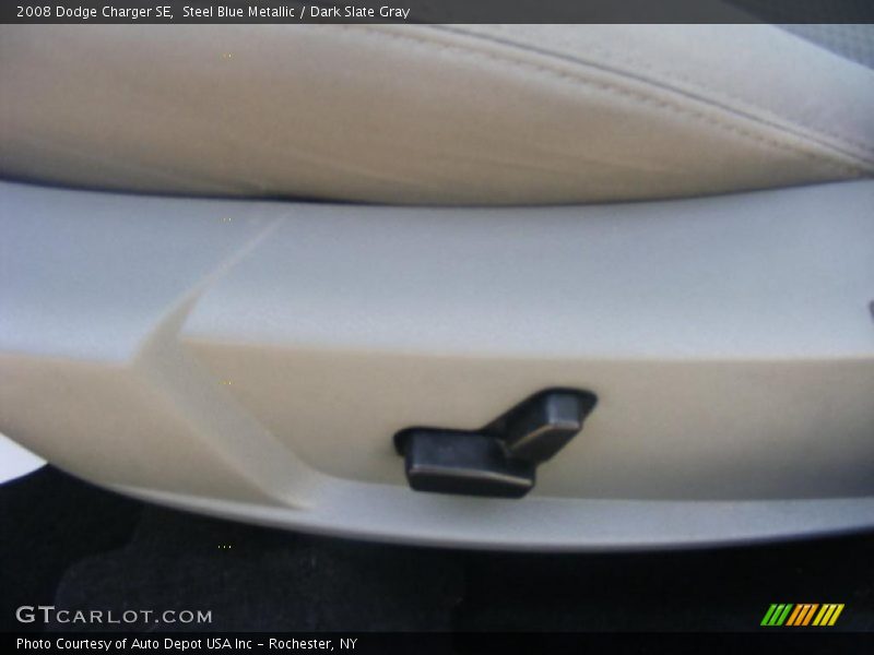 Steel Blue Metallic / Dark Slate Gray 2008 Dodge Charger SE