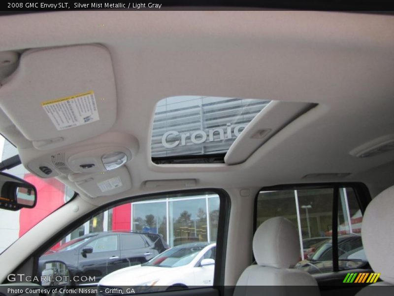 Silver Mist Metallic / Light Gray 2008 GMC Envoy SLT