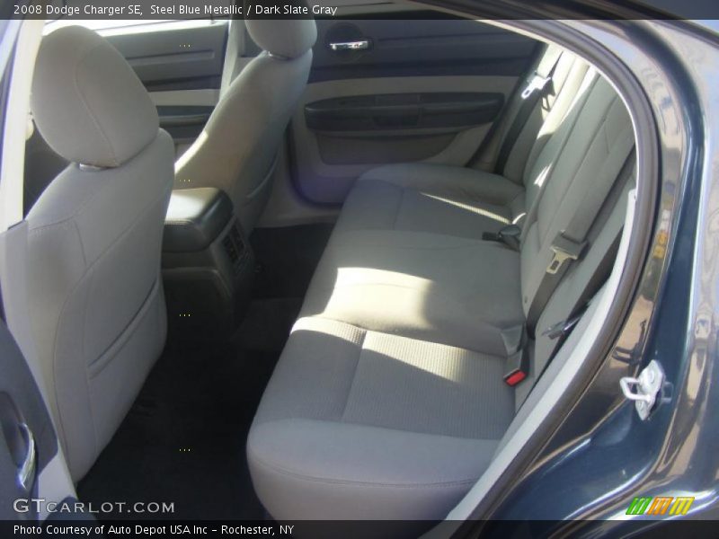 Steel Blue Metallic / Dark Slate Gray 2008 Dodge Charger SE