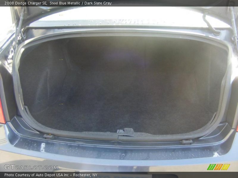 Steel Blue Metallic / Dark Slate Gray 2008 Dodge Charger SE