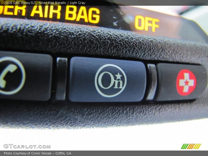 Silver Mist Metallic / Light Gray 2008 GMC Envoy SLT