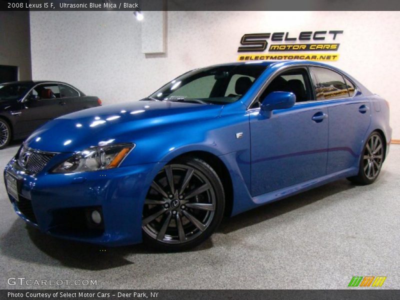 Ultrasonic Blue Mica / Black 2008 Lexus IS F