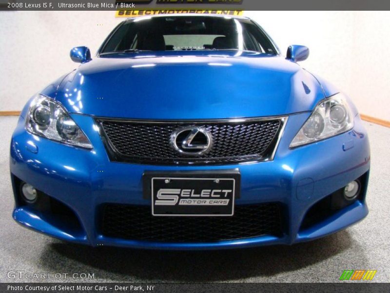 Ultrasonic Blue Mica / Black 2008 Lexus IS F