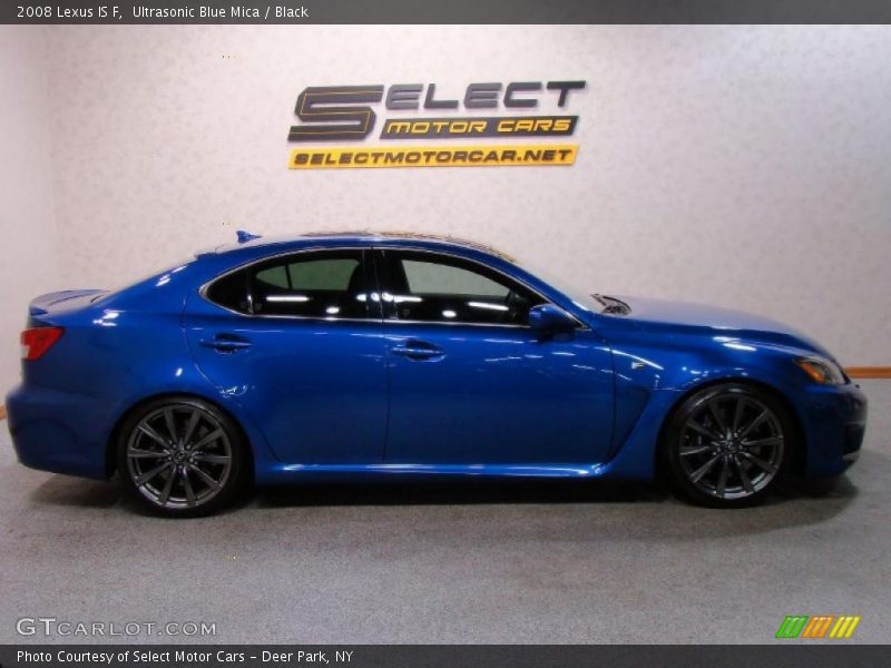 Ultrasonic Blue Mica / Black 2008 Lexus IS F