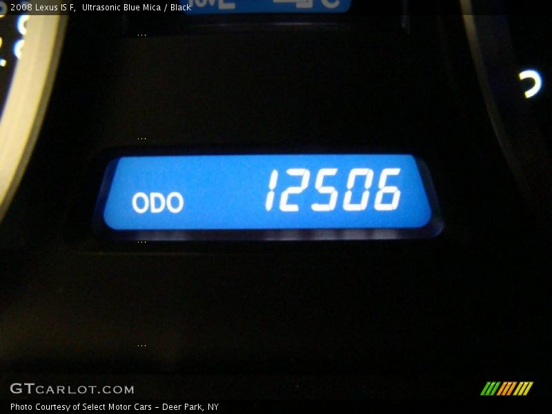 Ultrasonic Blue Mica / Black 2008 Lexus IS F