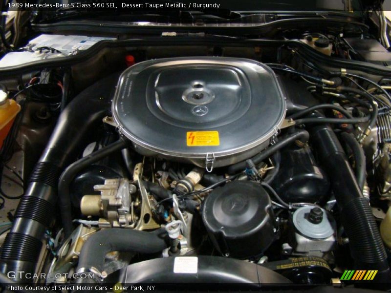  1989 S Class 560 SEL Engine - 5.6 Liter SOHC 16-Valve V8