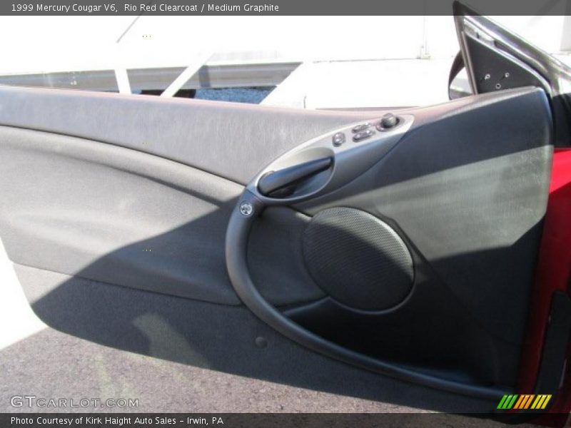 Rio Red Clearcoat / Medium Graphite 1999 Mercury Cougar V6