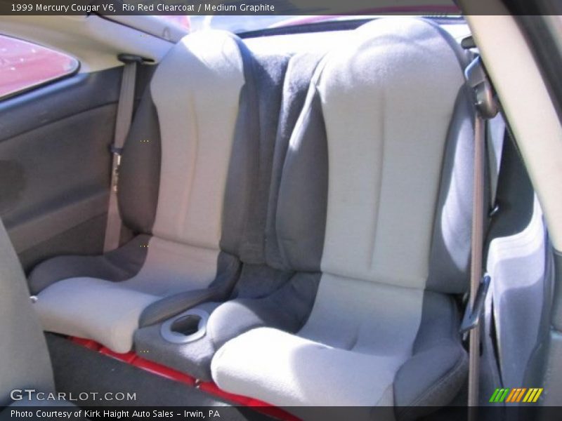 Rio Red Clearcoat / Medium Graphite 1999 Mercury Cougar V6