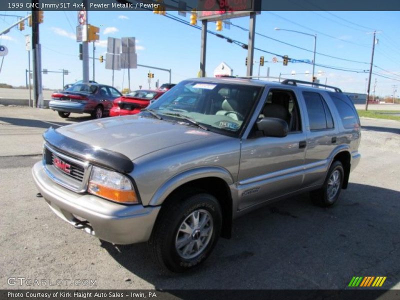 Pewter Metallic / Pewter 1999 GMC Jimmy SLT 4x4