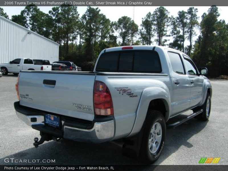 Silver Streak Mica / Graphite Gray 2006 Toyota Tacoma V6 PreRunner TRD Double Cab