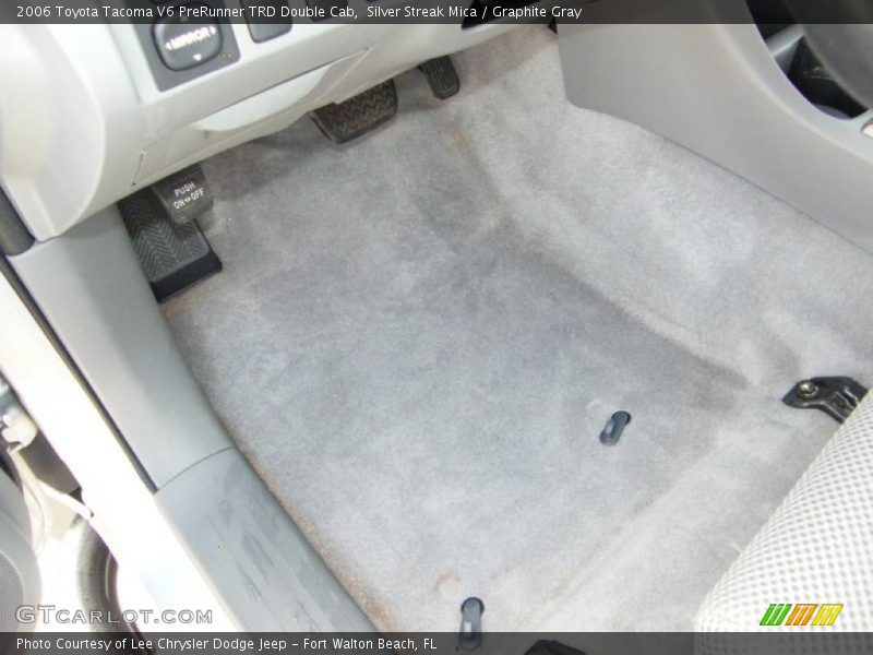 Silver Streak Mica / Graphite Gray 2006 Toyota Tacoma V6 PreRunner TRD Double Cab