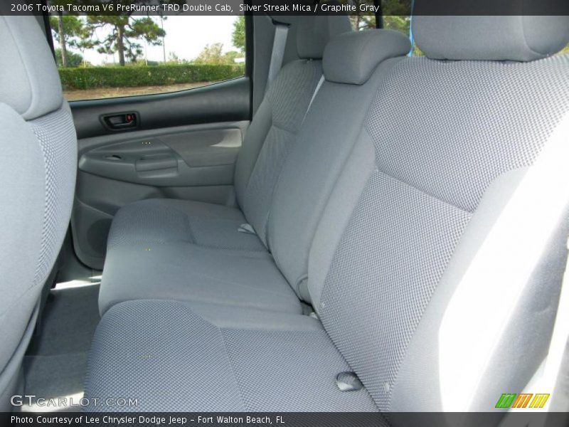  2006 Tacoma V6 PreRunner TRD Double Cab Graphite Gray Interior