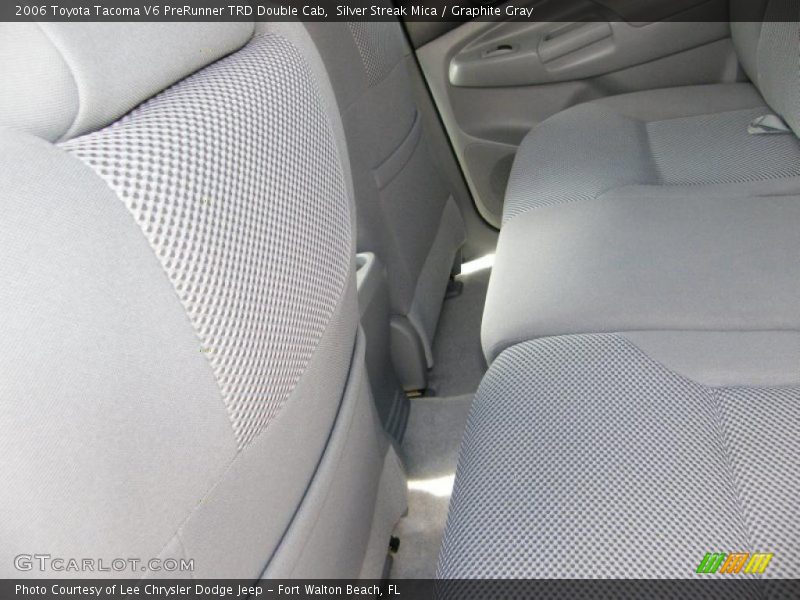 Silver Streak Mica / Graphite Gray 2006 Toyota Tacoma V6 PreRunner TRD Double Cab