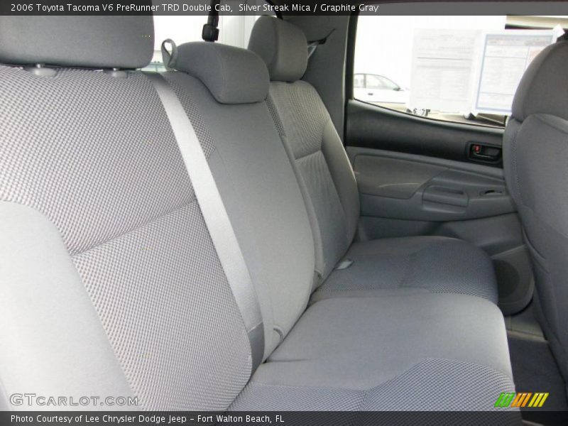 Silver Streak Mica / Graphite Gray 2006 Toyota Tacoma V6 PreRunner TRD Double Cab