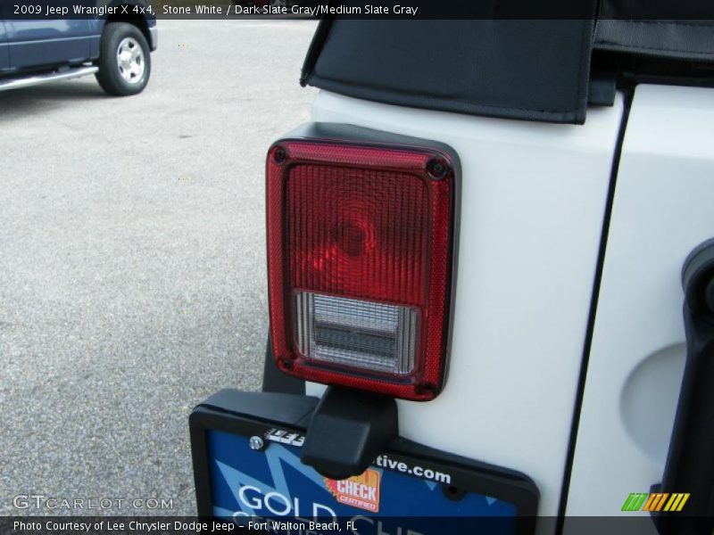 Stone White / Dark Slate Gray/Medium Slate Gray 2009 Jeep Wrangler X 4x4