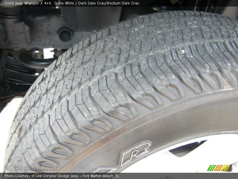 Stone White / Dark Slate Gray/Medium Slate Gray 2009 Jeep Wrangler X 4x4