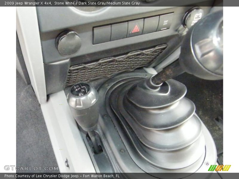 Stone White / Dark Slate Gray/Medium Slate Gray 2009 Jeep Wrangler X 4x4