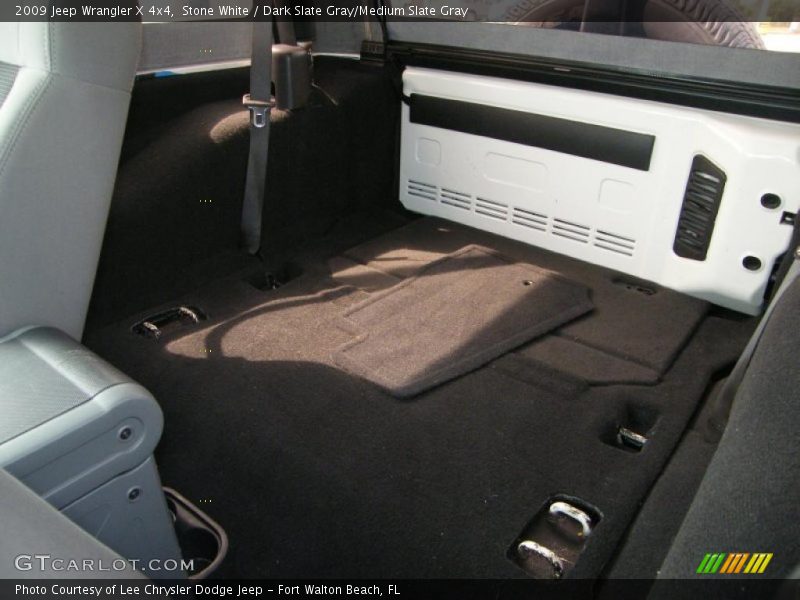 Stone White / Dark Slate Gray/Medium Slate Gray 2009 Jeep Wrangler X 4x4