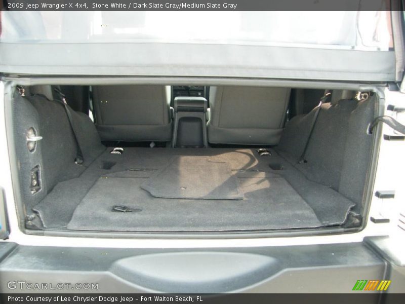 Stone White / Dark Slate Gray/Medium Slate Gray 2009 Jeep Wrangler X 4x4