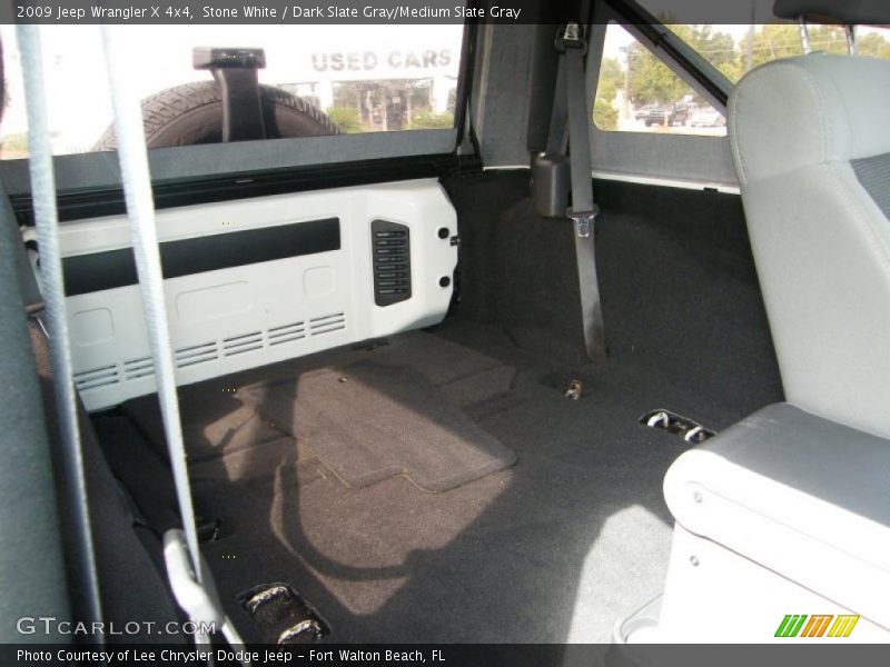 Stone White / Dark Slate Gray/Medium Slate Gray 2009 Jeep Wrangler X 4x4