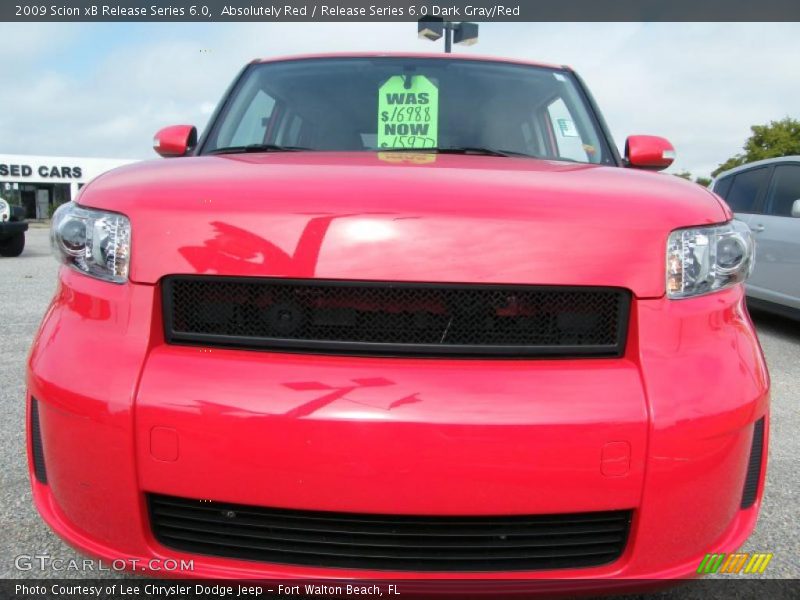 Absolutely Red / Release Series 6.0 Dark Gray/Red 2009 Scion xB Release Series 6.0