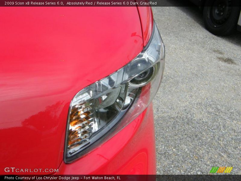 Absolutely Red / Release Series 6.0 Dark Gray/Red 2009 Scion xB Release Series 6.0