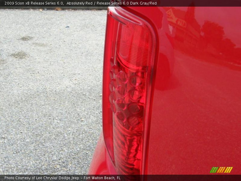 Absolutely Red / Release Series 6.0 Dark Gray/Red 2009 Scion xB Release Series 6.0