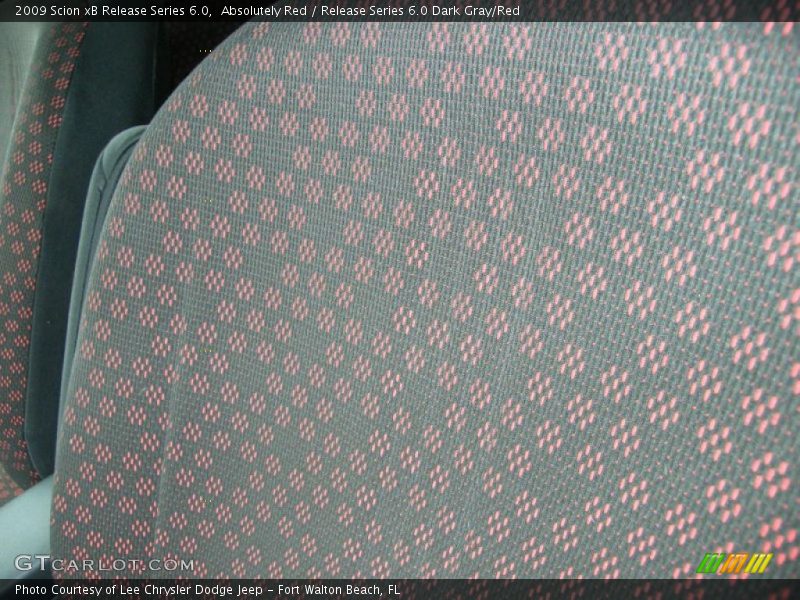 Absolutely Red / Release Series 6.0 Dark Gray/Red 2009 Scion xB Release Series 6.0