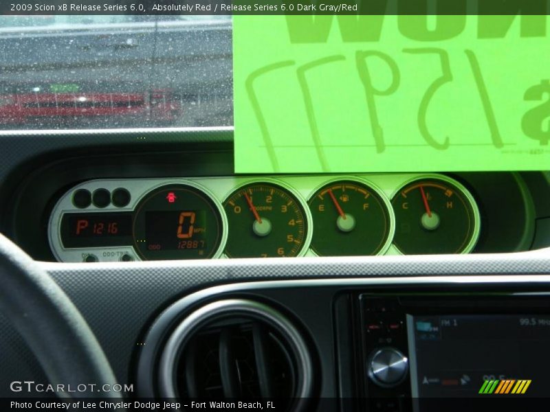 Absolutely Red / Release Series 6.0 Dark Gray/Red 2009 Scion xB Release Series 6.0