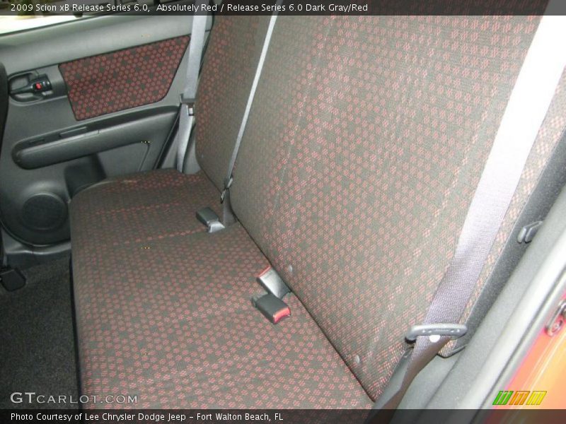 Absolutely Red / Release Series 6.0 Dark Gray/Red 2009 Scion xB Release Series 6.0