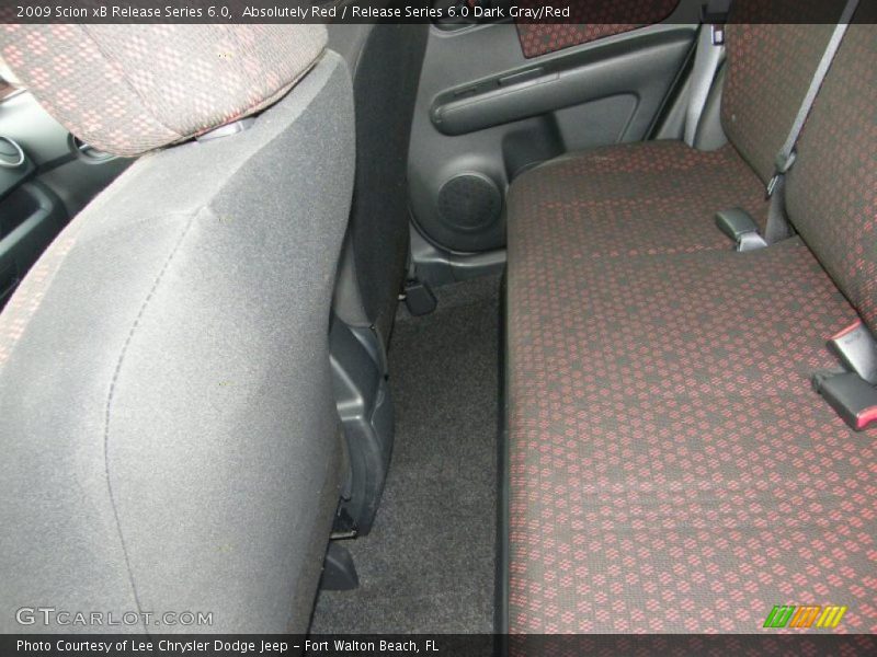 Absolutely Red / Release Series 6.0 Dark Gray/Red 2009 Scion xB Release Series 6.0