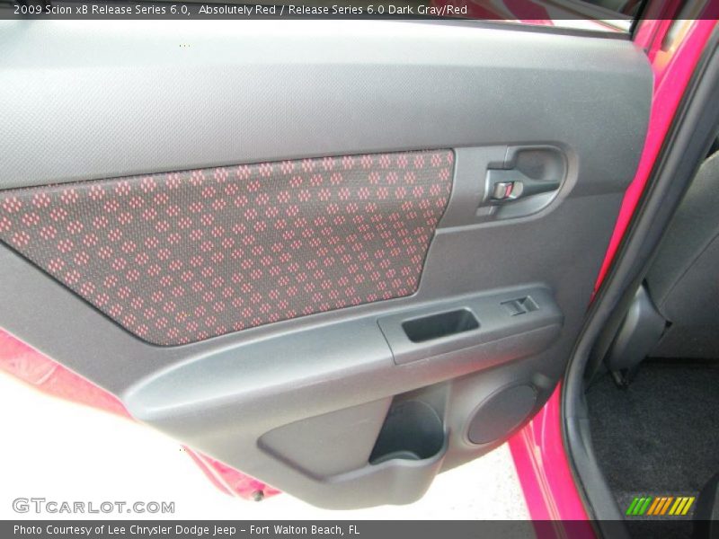 Absolutely Red / Release Series 6.0 Dark Gray/Red 2009 Scion xB Release Series 6.0