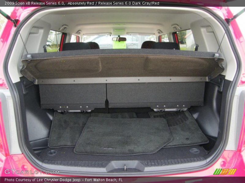 Absolutely Red / Release Series 6.0 Dark Gray/Red 2009 Scion xB Release Series 6.0