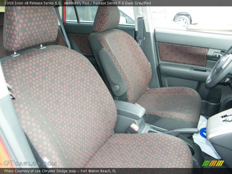 Absolutely Red / Release Series 6.0 Dark Gray/Red 2009 Scion xB Release Series 6.0