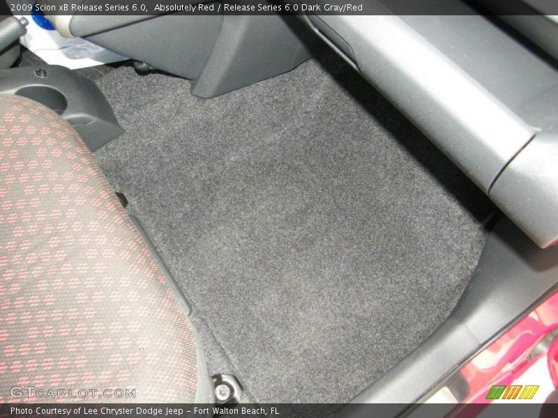 Absolutely Red / Release Series 6.0 Dark Gray/Red 2009 Scion xB Release Series 6.0