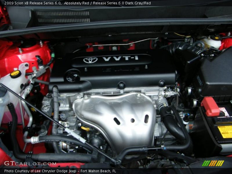 Absolutely Red / Release Series 6.0 Dark Gray/Red 2009 Scion xB Release Series 6.0